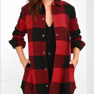 BB dakota olive coat XS